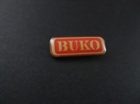 BUKO,dienstverlenend bedrijf in de grond-, weg- en waterbouw.logo